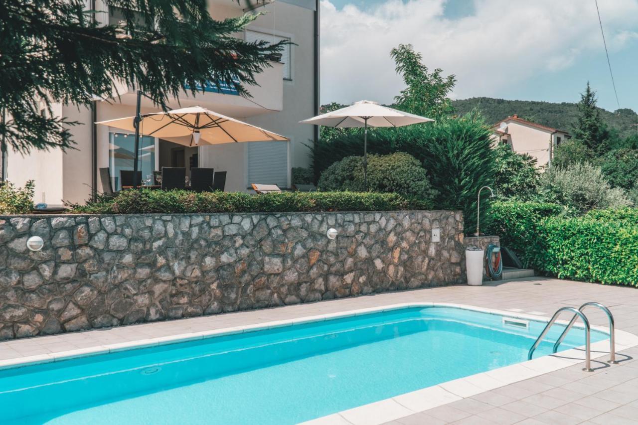 Panoramic Apartment Sea View And Pool Opatija Ičići Eksteriør bilde